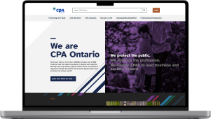 Over 120,000 Ontario CPA's Relying on our Usability Data​